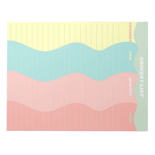 Frische Pasta machen Notizblock (Vorderseite)