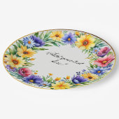 Frische Pasta machen Pappteller (Schrägansicht)