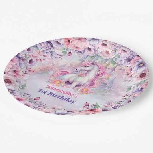 Frische Pasta machen Pappteller (Schrägansicht)