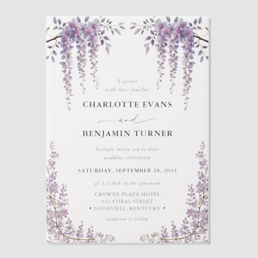 Frische Pasta machen Pergament Einladungen (Vorderseite)