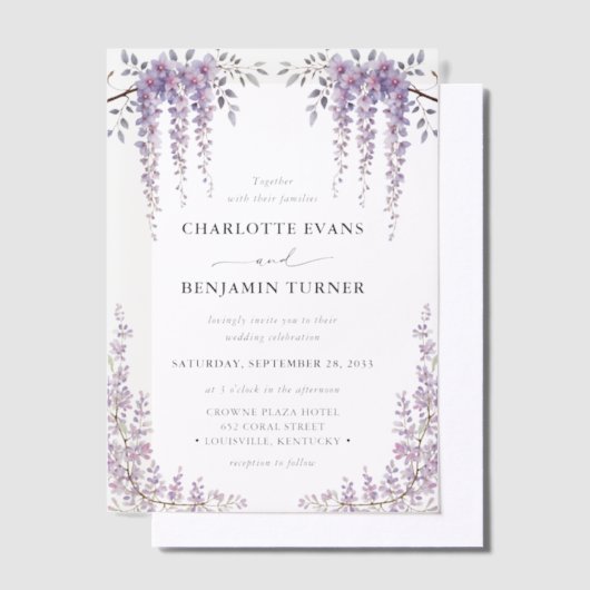 Frische Pasta machen Pergament Einladungen (Versetzt)