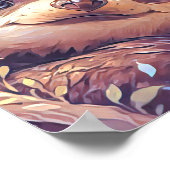 Frische Pasta machen Poster (Ecke)