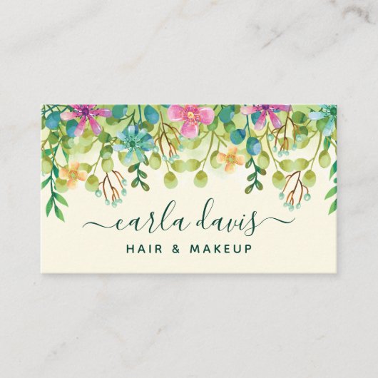 Frische Pasta machen Visitenkarte (Vorderseite)