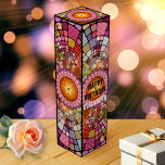 Frische Pasta machen Weinbox<br><div class="desc">Eine farbenfrohe und festliche Weinkiste mit einem mosaikem Mandala-Design. Schön zum Geburtstag oder anderen Feiern.</div>