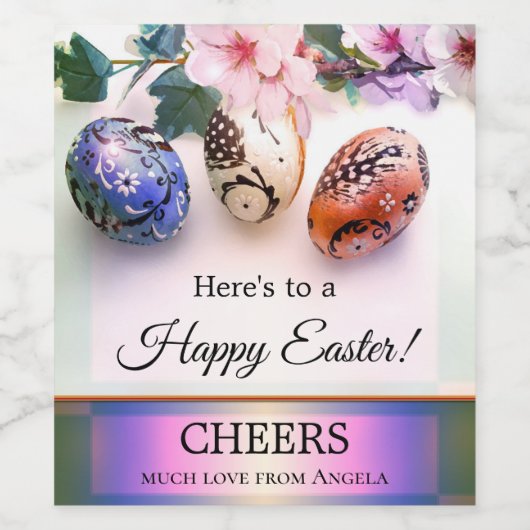 Frische Pasta machen Weinetikett (Einzelnes Label)