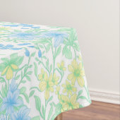 Frische Pastell-Blumenmuster Tischdecke (Beispiel)