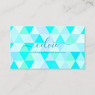 Frische Pastelle Elegante Minimalistische Business Visitenkarte