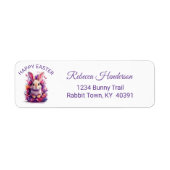 Frische Pastelle Ostern Bunny & Watercolor Florenz (Vorne)