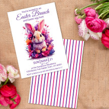 Frische Pastelle Ostern Bunny & Watercolor Florenz