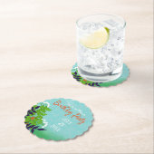 Frische Pflanze im Hübschen Garten Untersetzer (Vor Ort)