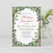 Frische Pine Cones Filiale Frische Pasta machen Einladung (Stehend Vorderseite)