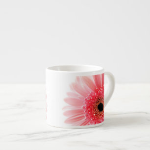 Frische Pinke Gerbera-Daisy-Fotografie Espressotasse