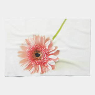 Frische Pinke Gerbera-Daisy-Fotografie Handtuch