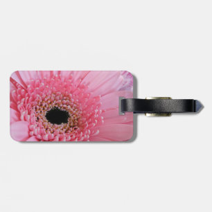 Frische Pinke Gerbera-Margerite Fotografie Gepäckanhänger