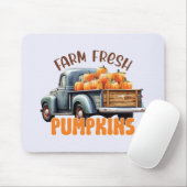 Frische Pumpkins - Rustikaler LKW Mousepad (Mit Mouse)