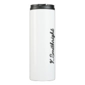 Frische Pumpkins Sie können wählen Thermosbecher (Rückseite)