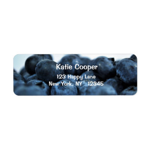 Frische reife Blaubeeren