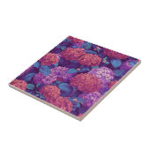 Frische Retro-Hydrangeas-Fliesen für Kunstböden Fliese (Seite)