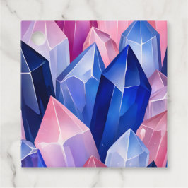 Frische Rock Crystal Kunst - Tags Geschenkanhänger