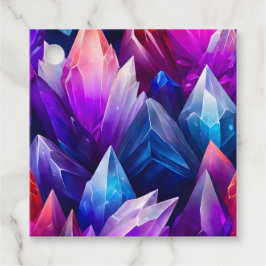 Frische Rock Crystal Kunst - Tags Geschenkanhänger