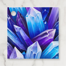 Frische Rock Crystal Kunst - Tags Geschenkanhänger