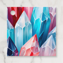Frische Rock Crystal Kunst - Tags Geschenkanhänger