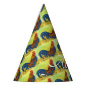 Frische Rooster zum Geburtstag Partyhütchen (Links)