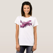 Frische rosa PINK FOCUS Statement T-Shirt (Vorne ganz)