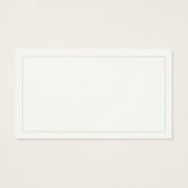 FRISCHE ROSEMARY 3.5x2-Visitenkarte (Rückseite)