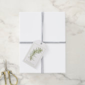 FRISCHE ROSEMARY Geschenktags Geschenkanhänger (Mit Garn)