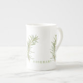 FRISCHE ROSEMARY KNOCHENChina Tasse (Vorderseite Rechts)