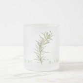 FRISCHE ROSEMARY Mattierte Tasse (Mittel)
