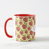 Frische rote Apfeltasse Tasse (Links)