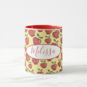 Frische rote Apfeltasse Tasse (Zentrum)