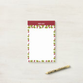 Frische Rote-Beete-Kollektion Post-it Klebezettel (Auf Schreibtisch)