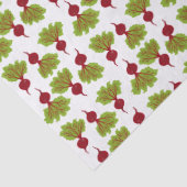Frische Rote-Beete-Kollektion Seidenpapier (Detail)