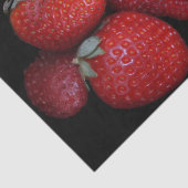 Frische rote Erdbeeren Seidenpapier (Ausschnitt)