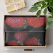 Frische rote Erdbeeren Seidenpapier (Geschenk)