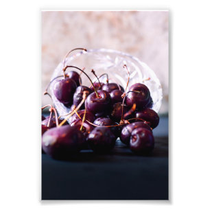 Frische rote Kirschen Fotografie