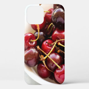Frische rote Kirschen in einer Schüssel Fotografie Case-Mate iPhone Hülle