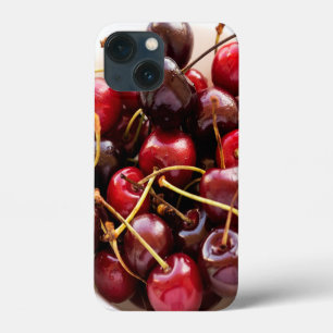Frische rote Kirschen in einer Schüssel Fotografie Case-Mate iPhone Hülle