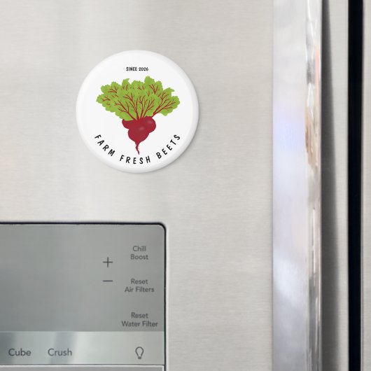 Frische Rüben-Kollektion Magnet (In Situ (Kühlschrank))
