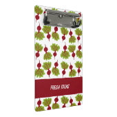 Frische Rüben-Kollektion Mini Klemmbrett (Schrägansicht)