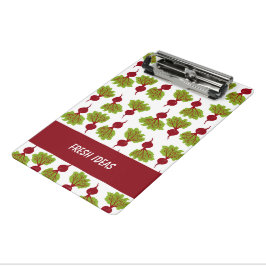 Frische Rüben-Kollektion Mini Klemmbrett