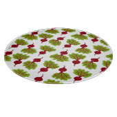 Frische Rüben Kollektion Weiß Schneidebrett (Ecke)