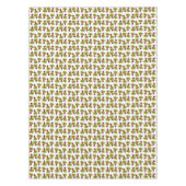 Frische Rüben Kollektion Weiß Tischdecke (Vorderseite)