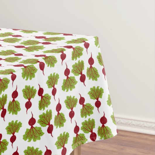 Frische Rüben Kollektion Weiß Tischdecke (Beispiel)