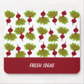 Frische Rübenkollektion Mousepad (Vorne)