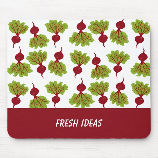 Frische Rübenkollektion Mousepad (Vorne)