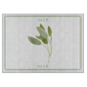 FRISCHE SAGE 15x11 Cutting Board Schneidebrett (Vorderseite)